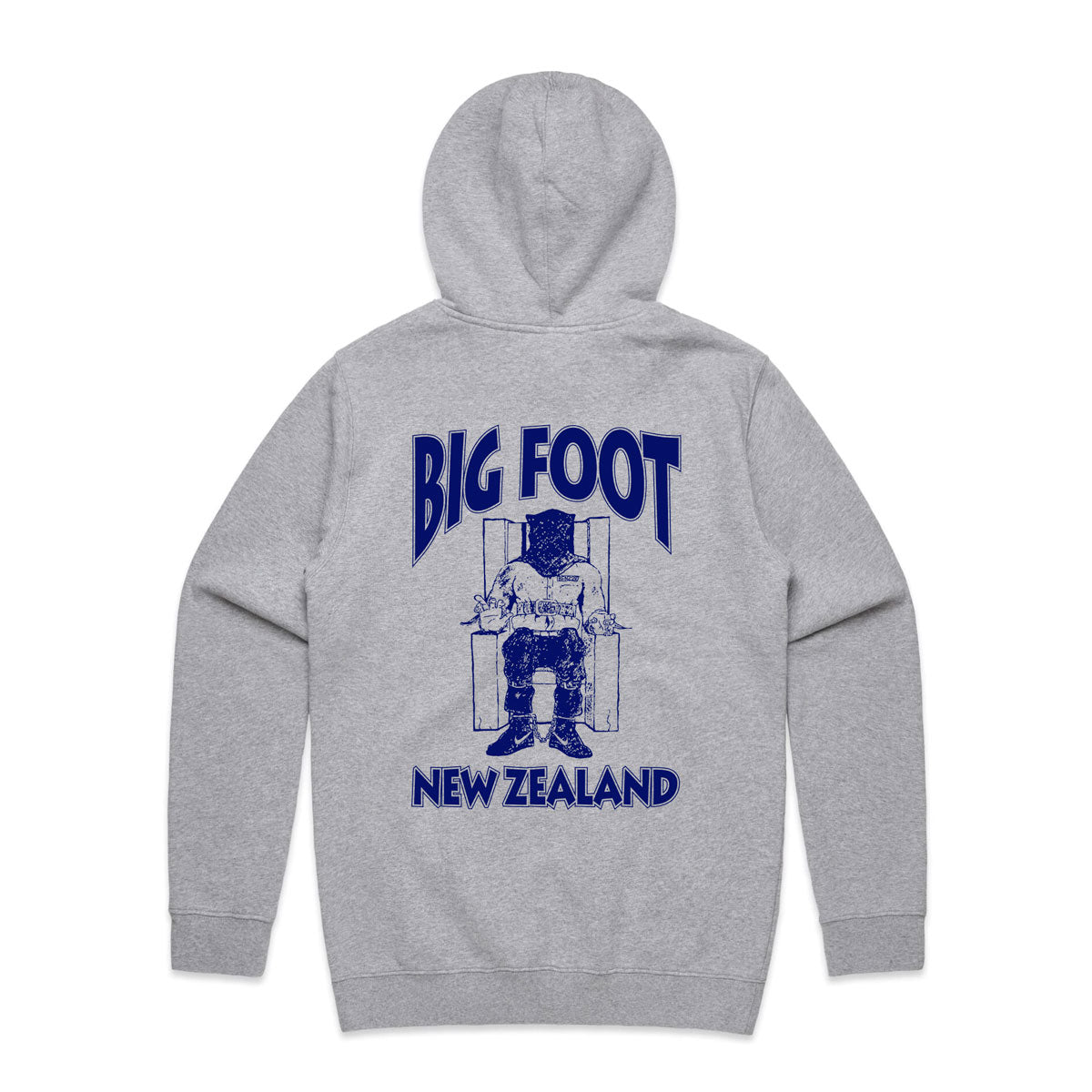 BFNZ Row Hood - Grey / Navy