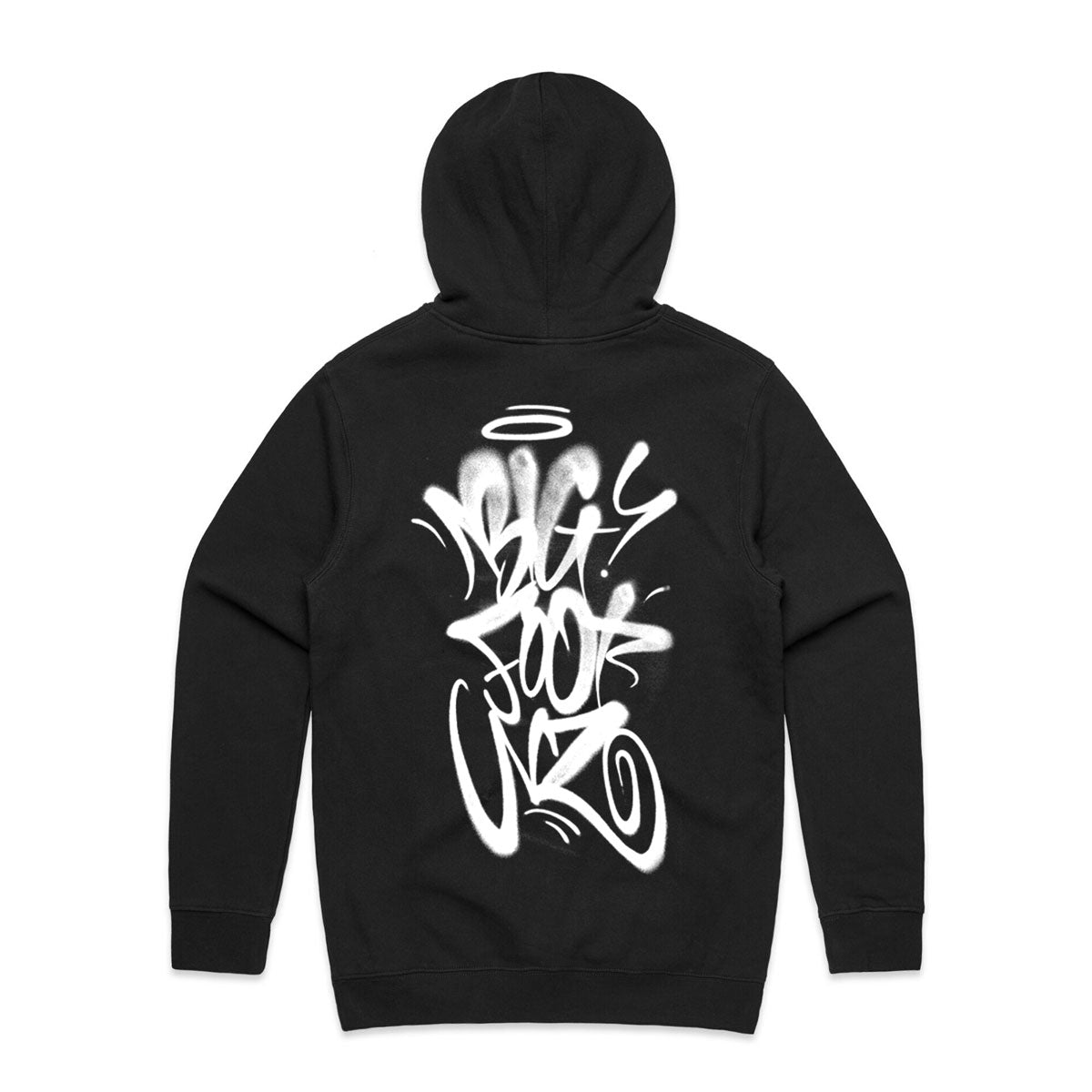 BFNZ Flare Hood - Black / White